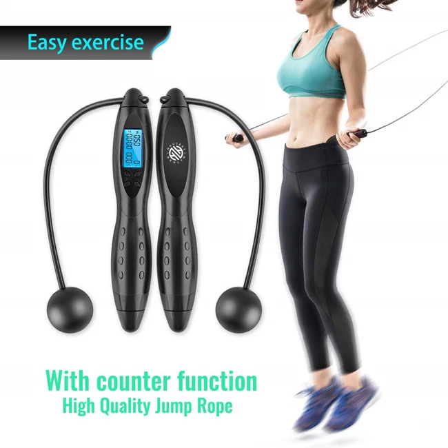Adjustable Digital Counter Skipping Jump Rope Smart Jump Rope
