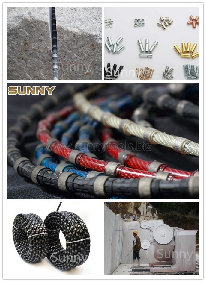 Quarry Cutting Diamond Wire Saw for Granite/Marble Quarry or Mining