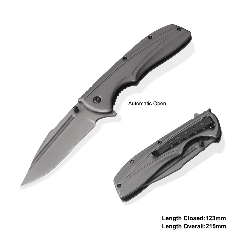 Multifunction Knife Camping Knife Pocket Knife Folding Knife with Pocket Clip (#31112AT)