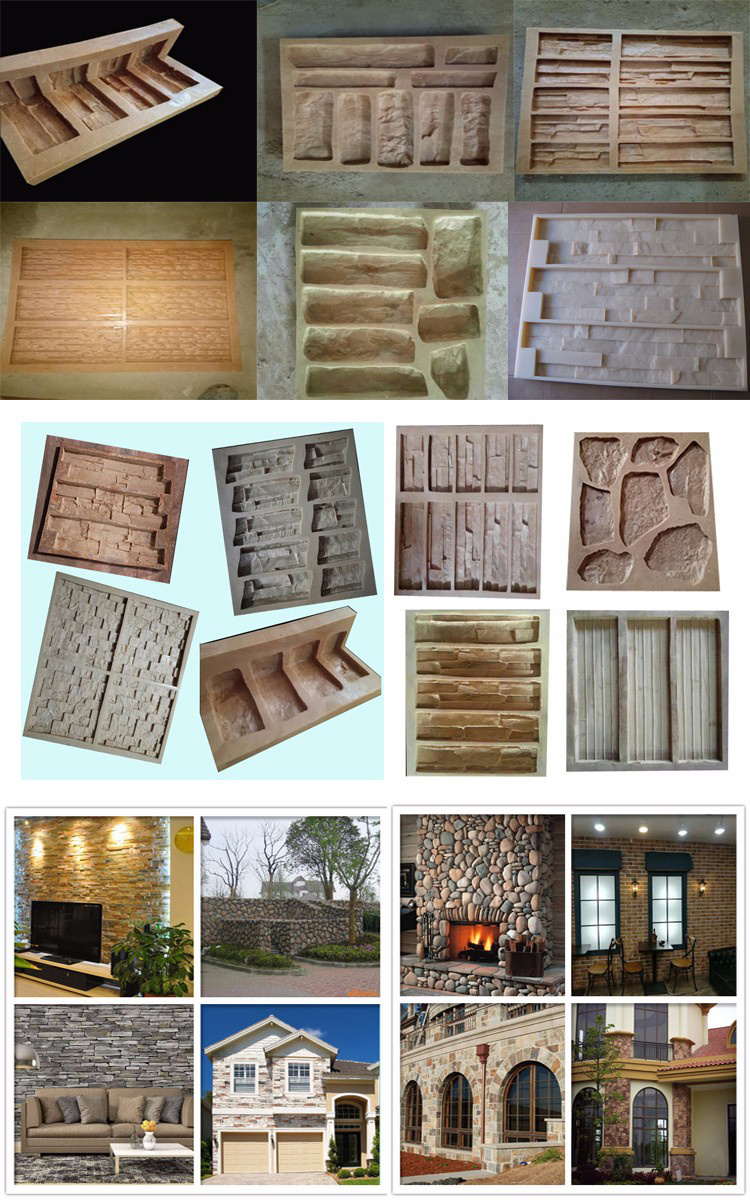 Artificial Forms Rock Marble Stone Molds for Natural Stone