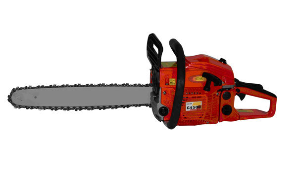Professional Wood Cutter Saw Gasoline Fuel 25.4cc Chain Saw, Heavy Duty Hand Helf Chainsaw with 12" Blade for Farmers and Loggers