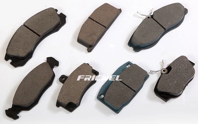Fricwel Auto Parts Brake Pads Brake Pads Front Discs and Pads Non-Asbestos Brake Pads ISO Certificate D1173