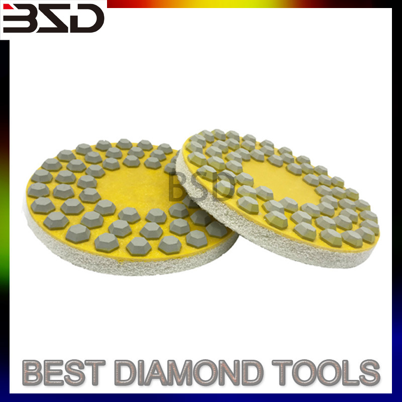 13 Inch 330mm Diamond Polishing Pads Disc Resin Fiber Pads for Concrete