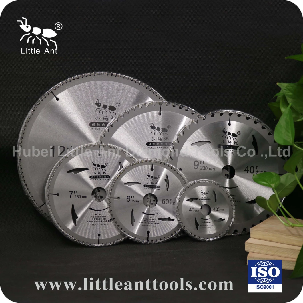 Tct Circular Saw Blades for Wood with 40t