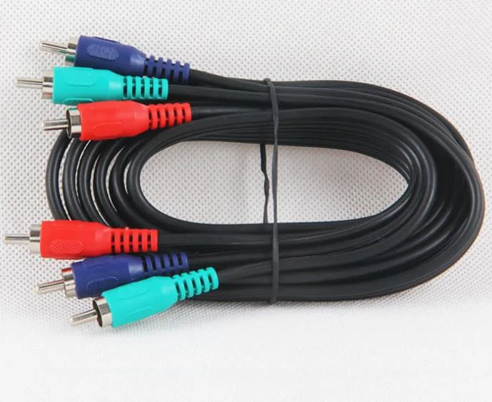 RCA Cable Composite Video Lead 3RCA Plugs to 3RCA Plugs