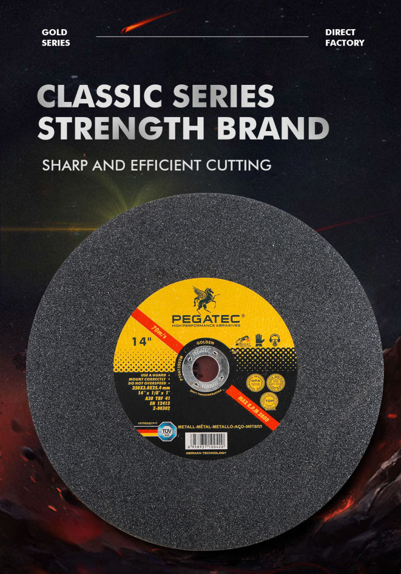 14'' Abrasive Disc Grinding Wheel Cutting Disc for Saw Blade Machine