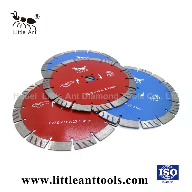 230mm 9'' Cutting Disc Diamond Cutting Blade for Stone with Good Sharpness