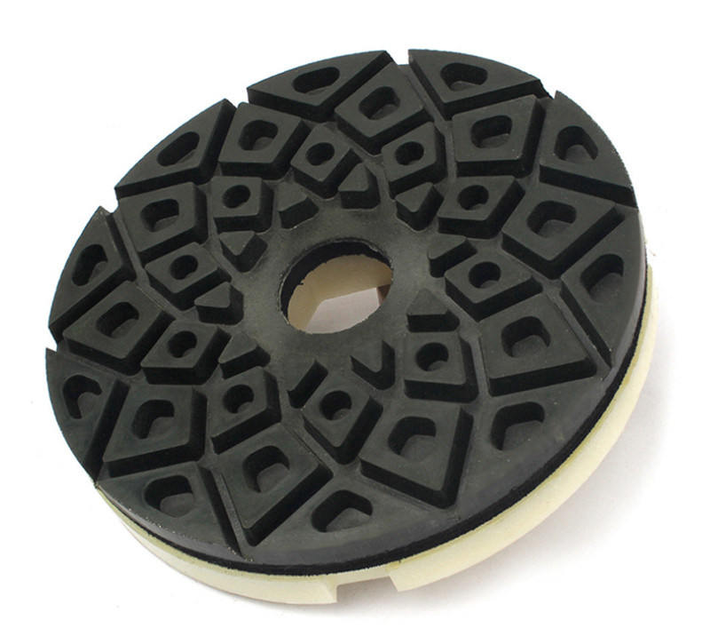 5" Diamond Resin Edge Abrasive Polishing Pads with Snail Lock