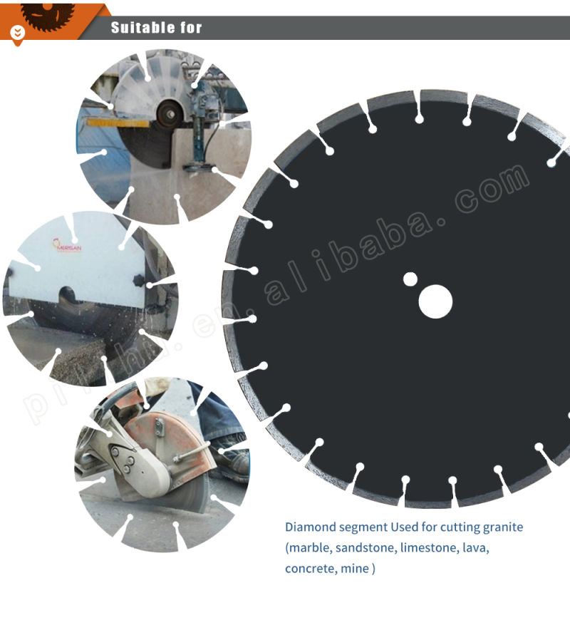 Diamond Grinding Wheel Saw Blade for Cutting Road 300mm