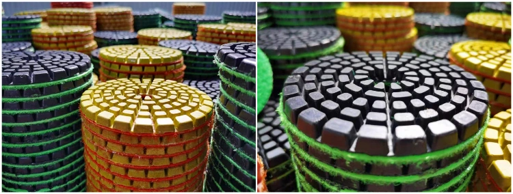 4 Inch Flexible Resin Marble Wet Diamond Polishing Pads with Good Price