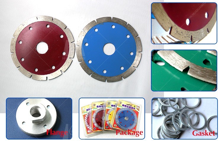 Huazuan Professional Manufacturer Diamond Turbo Blades for Stone Cutting