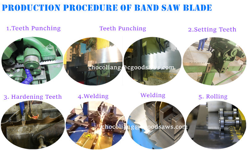 Band Saws for Cutting Meat Bone Fish Steels Strips Band Saws Blades
