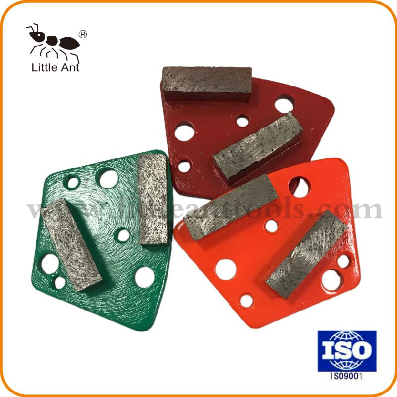 Little Ant Concrete Floor Abrasive Diamond Grinding Shoes Plate