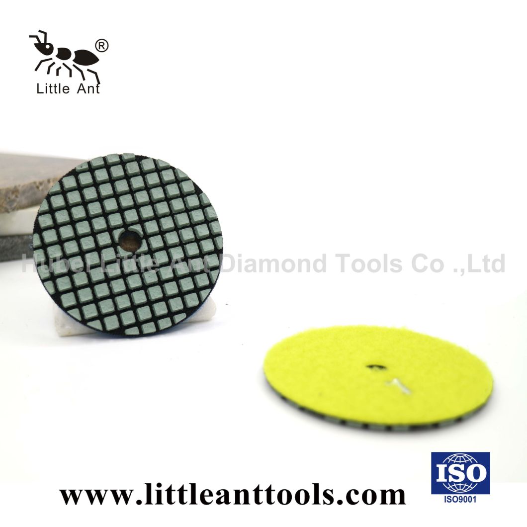 80mm Diamond Super Dry Resin Polishing Pad for Granite and Marble