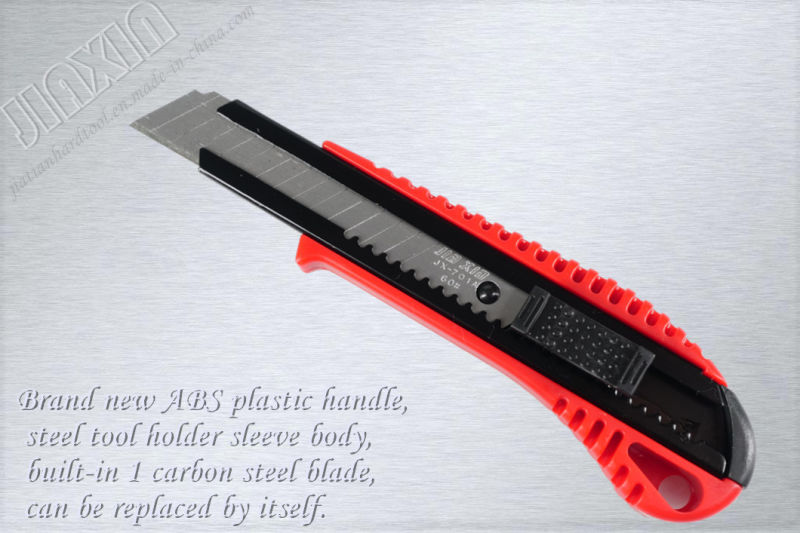 Art Knife, 18mm Snap-off Blade Plastic Safety Utility Cutter Knife