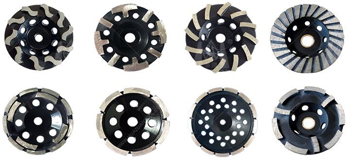 Arrow Shape Diamond Abrasive Wheels Cement Grinding Disc