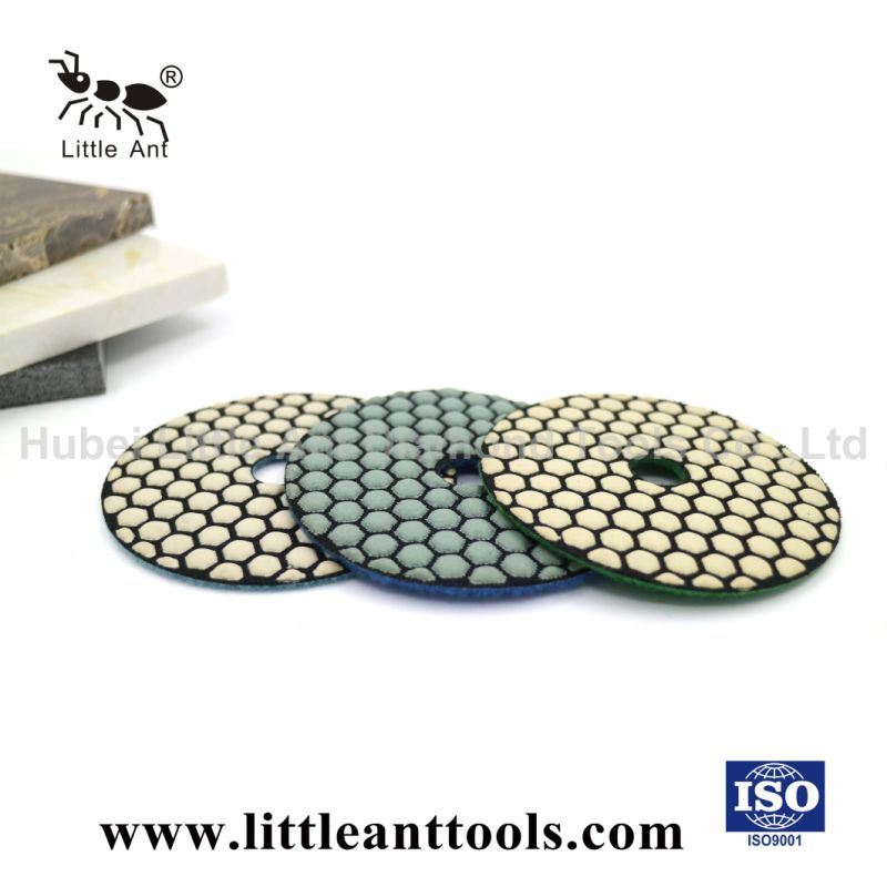 5-Inch Dry Polishing Pads for Angle Grinder Machine