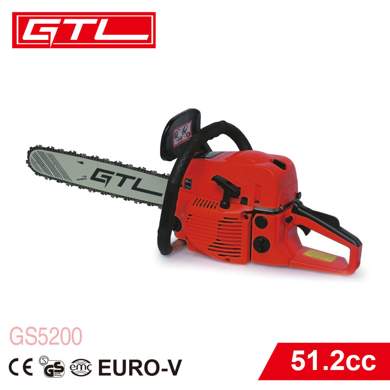 Comfortable Durable 51.2cc Gasoline Chain Saw Garden Chainsaw for Forestry Thinning Work