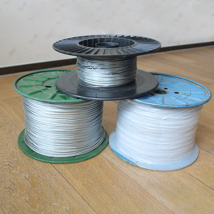 High Tensile Strength 4mm 5mm 6mm Galvanized Steel Wire Rope