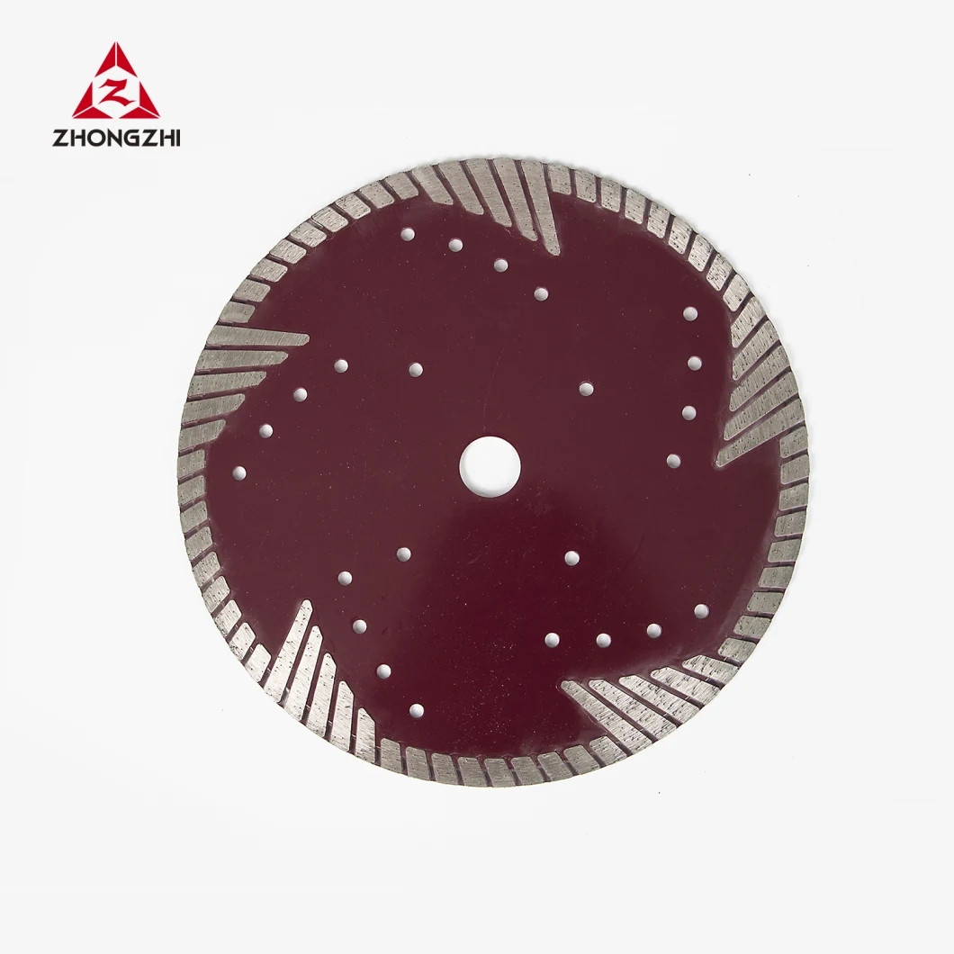 Hot Pressed Segmented Diamond Circular Saw Blades for Dry Cutting