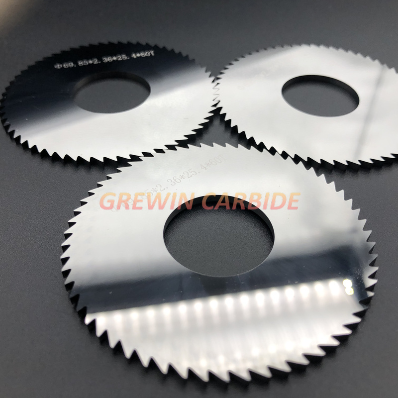 Gw Carbide - Solid Carbide Saw Blade with Sharpening Tips