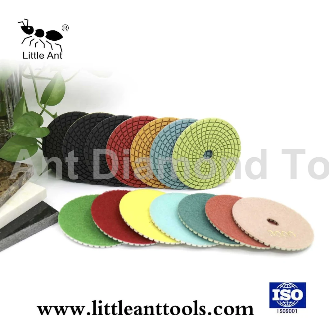 Diamond Wet Polishing Pad for Granite and Marble (WP4-LXW)