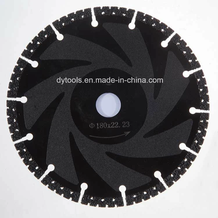 Vacuum Brazed Diamond Saw Blade Cutting Disc for Cutting Metal