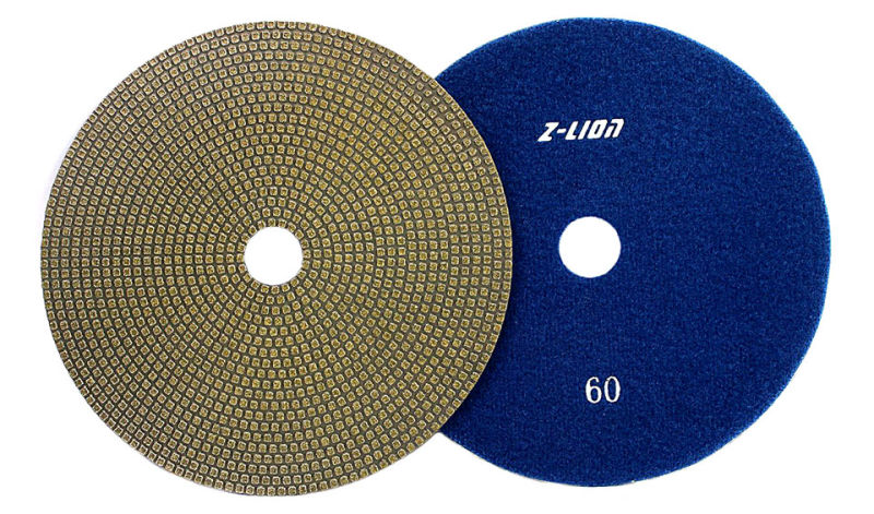 Diamond Electroplated Polishing Pads for Stone Glass Ceramic Grinding