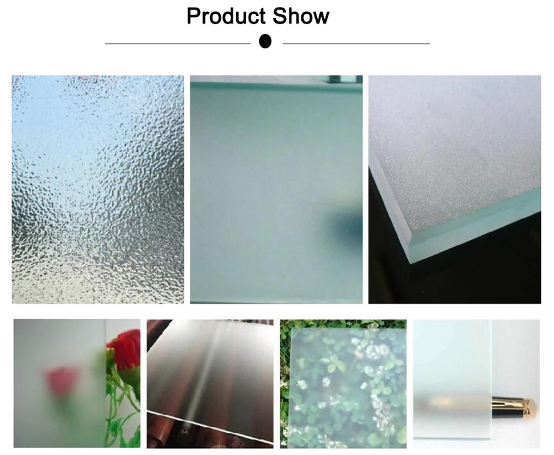 Tempered Glass Bathroom Acid Etched Glass Price