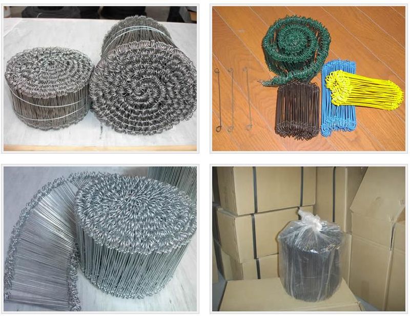 Yaqi PVC Double Loop Wire/Galvanized Double Loop Cotton Bale Tie Wire