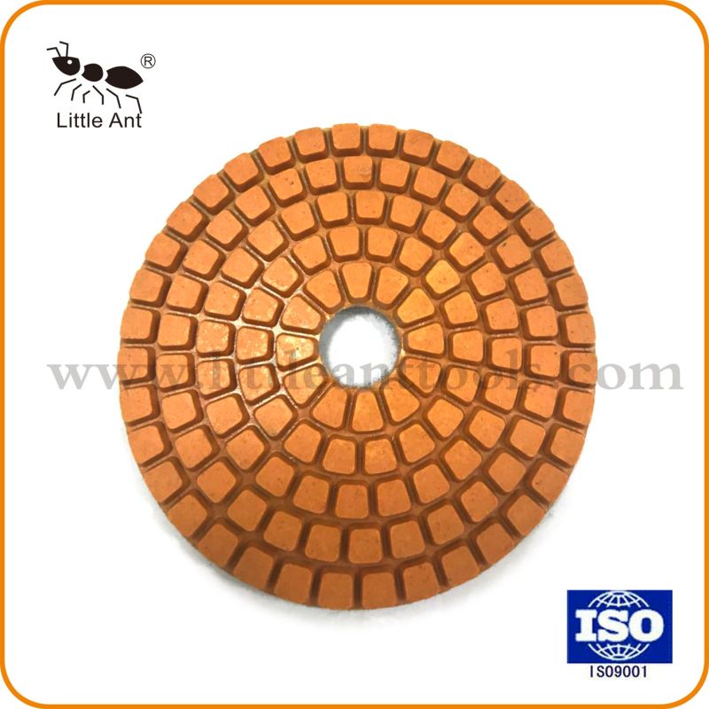 China Fatory Wholesale Diamond Dry Wet Resin Polishing Pad for Granite and Marble
