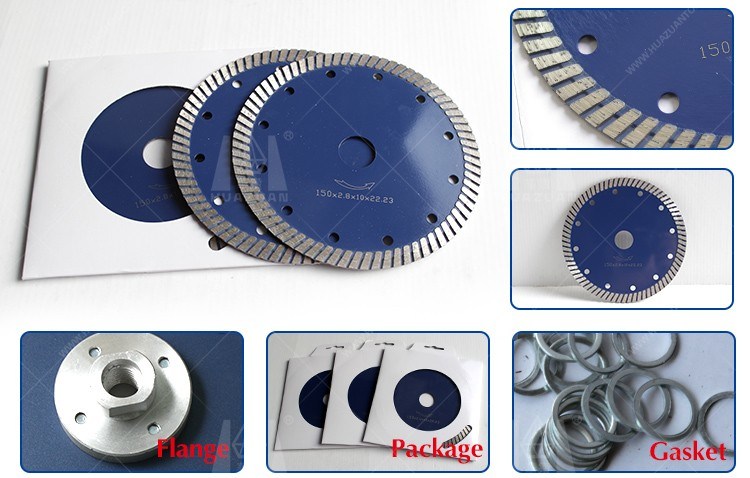 Dry Cutting Blade Diamond Saw Blade for Marble and Granite Cutting