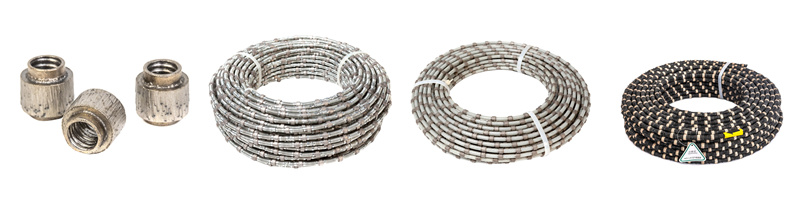Concrete and Reinforced Concrete Cutting Diamond Wire