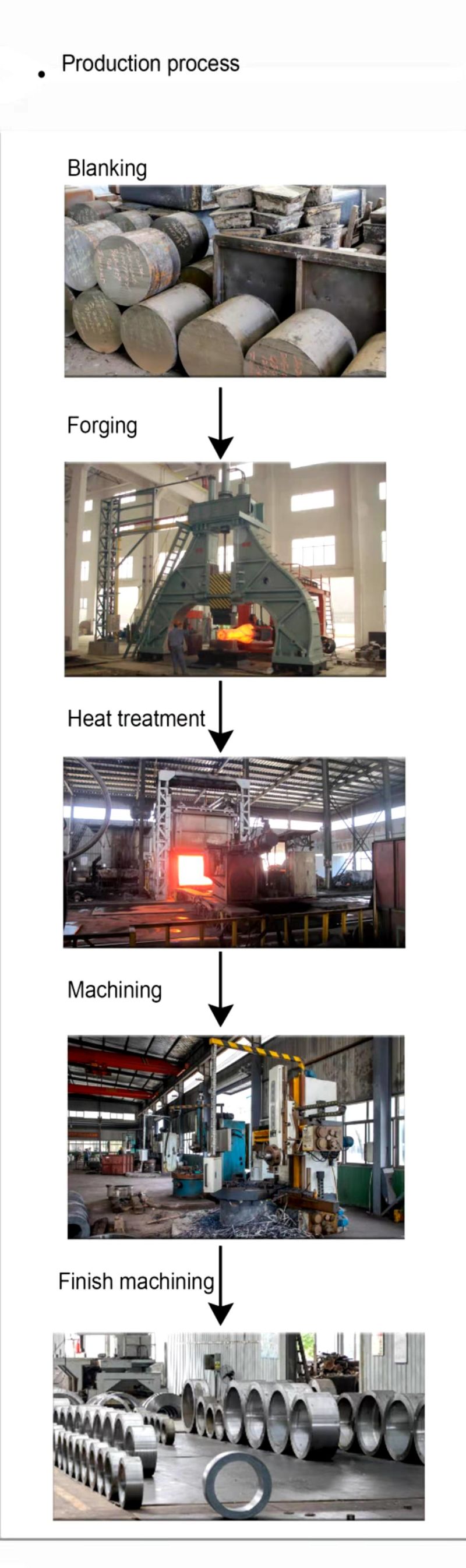 Stainless Steel, Heat-Resistant Steel, and Other High Alloy Steel Forgings for Electrical Machinery