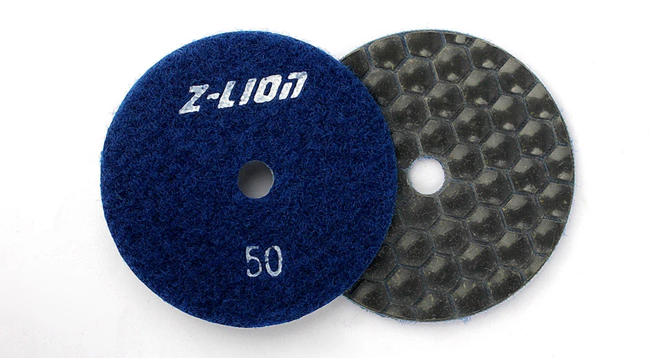 Zlion High Quality 4'' Dry Polishing Pad