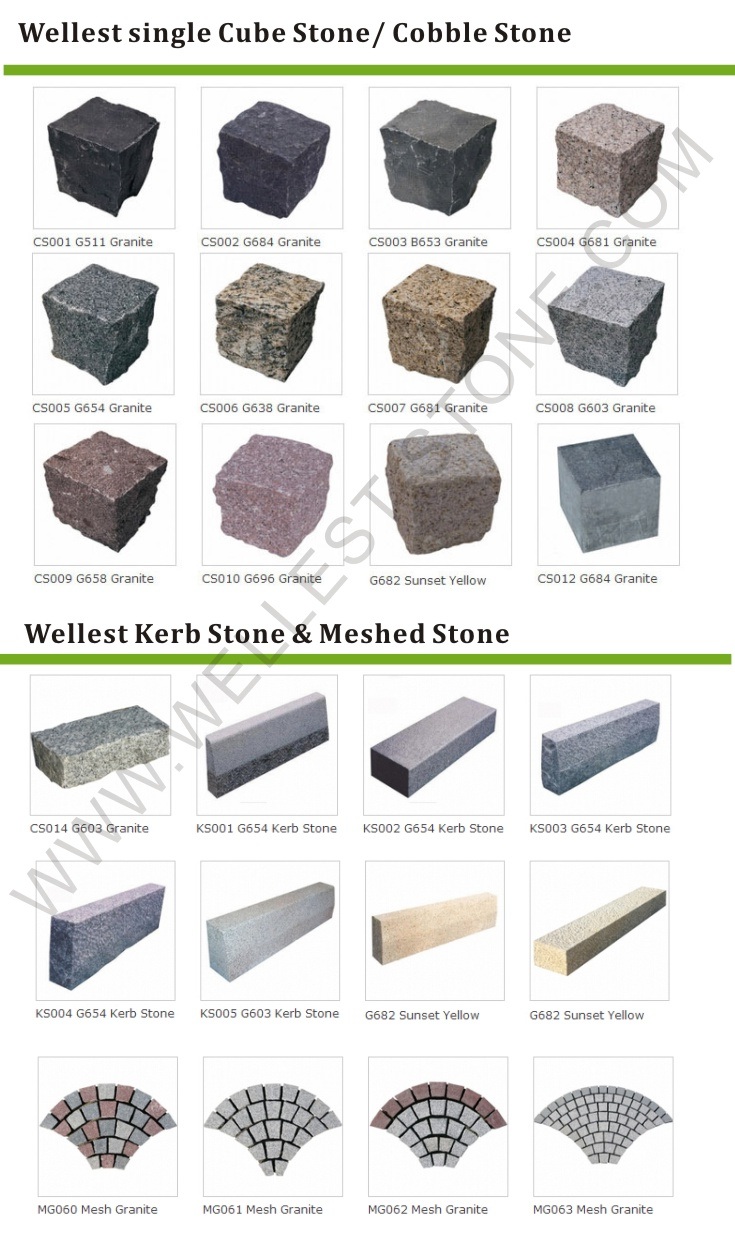 Natural Stone G603 Granite Kerbstone, Granite Palisade, Granite Fence, Granite Column