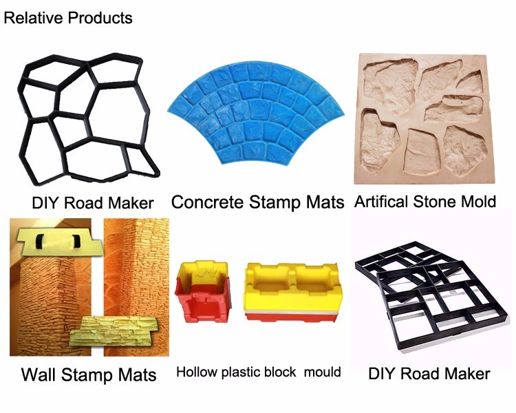 Superior Quality Concrete Mould Artificial Stone Rubber Mold for Stone