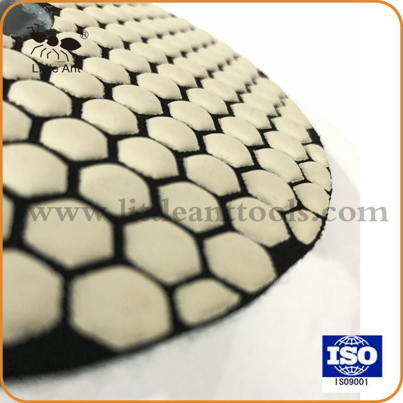 7"/180mm Dry Abrasive Tools Diamond Resin Polishing Pad Grinding Plate for Marble & Granite
