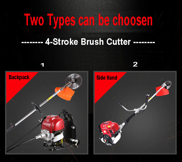 Emas 4 Stroke Brushcutter Backpack Paddy Cutter Harvestor Brush Cutter Gx35