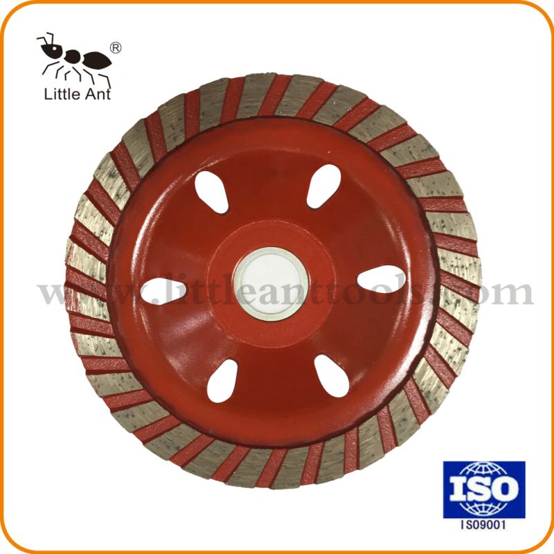 4"/100mm Diamond Floor Grinding Plate Diamond Polishing Pad Grinding Cup Wheel