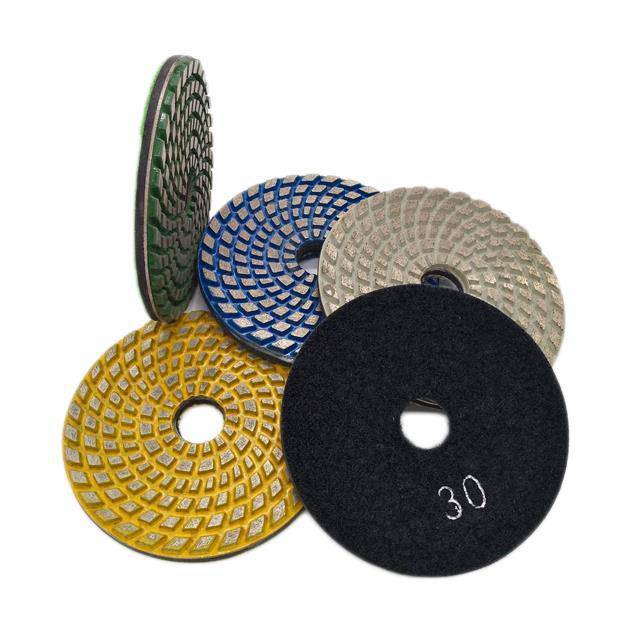 3 Inch Metal Polishong Pads for Concrete Floor