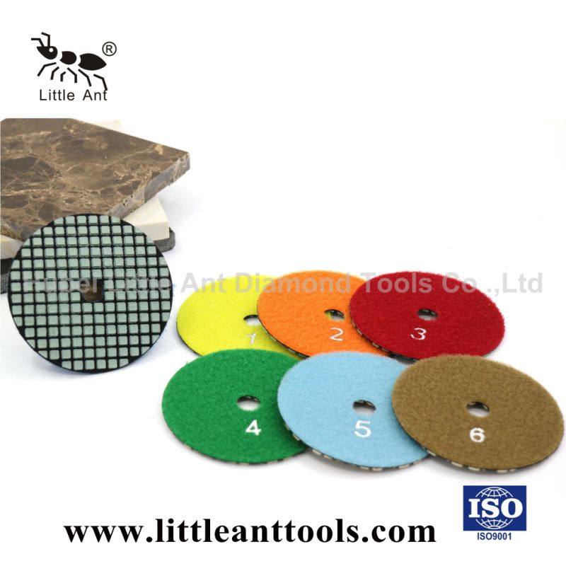 3 Inch/80 mm Super Polishing Pads for Granite and Marble