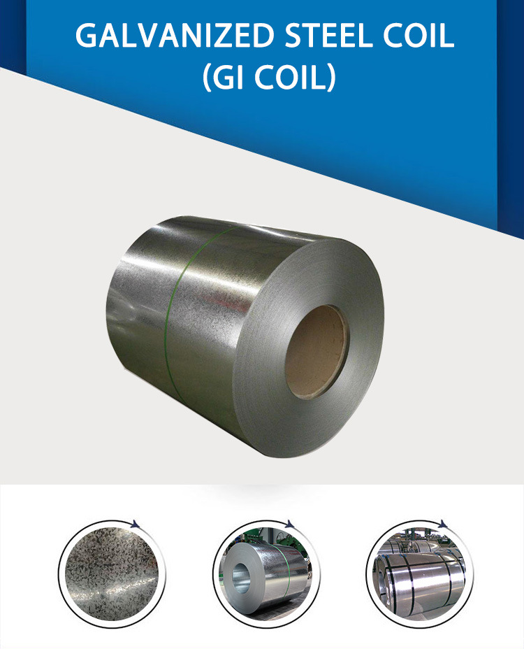 SGCC Q195 Q235 Gi Galvanized Steel Coil Zinc Coil Wholesale