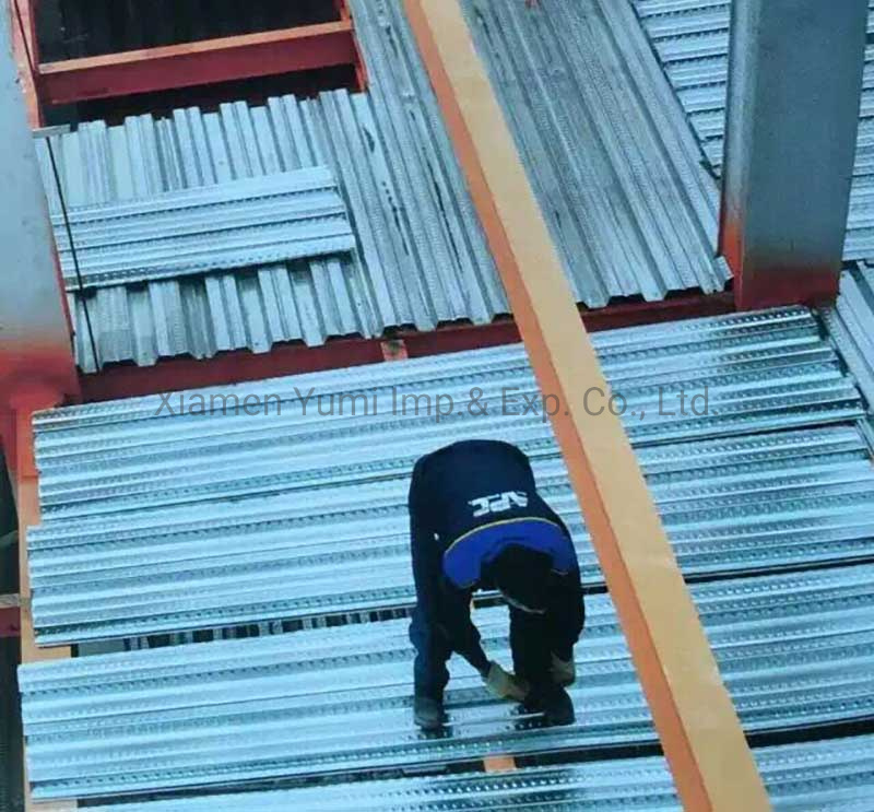Galvanized Steel/Metal Floor Decking Sheets for High Rise Buildings