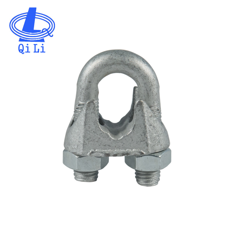 DIN741 Malleable Wire Rope Clip Wire Rope Clamp