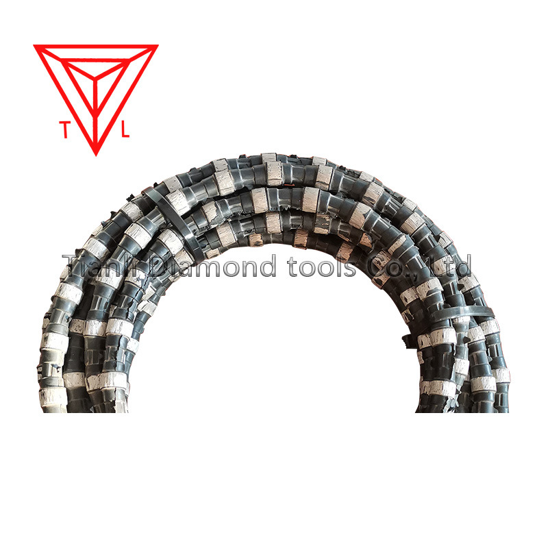 Diamond Serrated Wire Saw for Mining