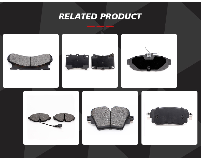 04465-35290 Auto Brake Pads for Toyota Reliable Ceramic Brake Pads
