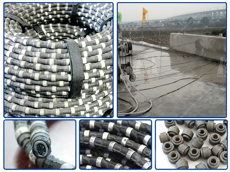 Diamond Wire Saw Beads for Marble Cutting and Quarrying