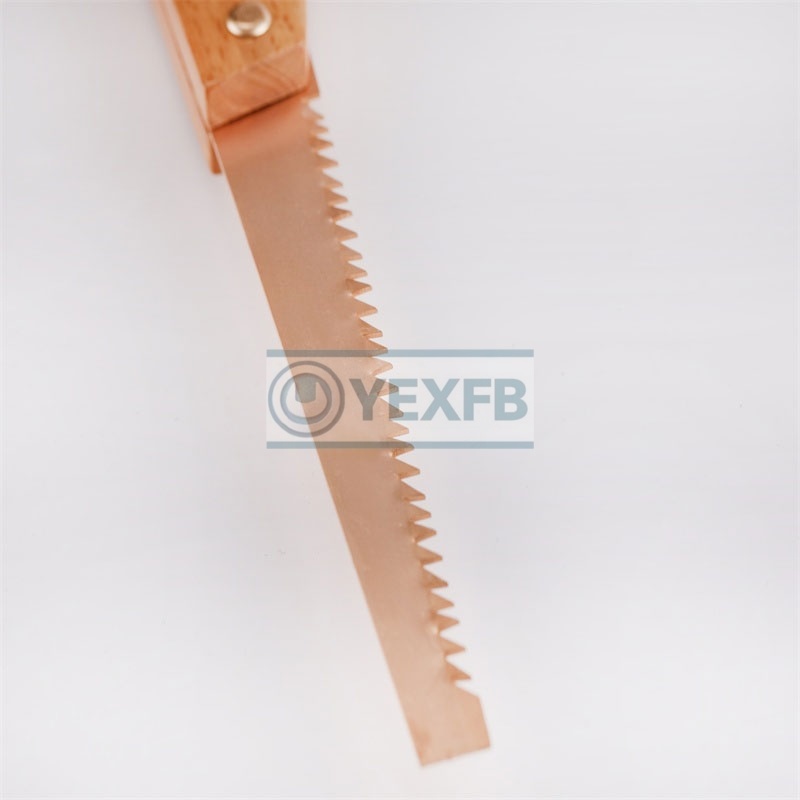 Non-Sparking Safety Tools Hand Saw, 370 mm, Copper Beryllium