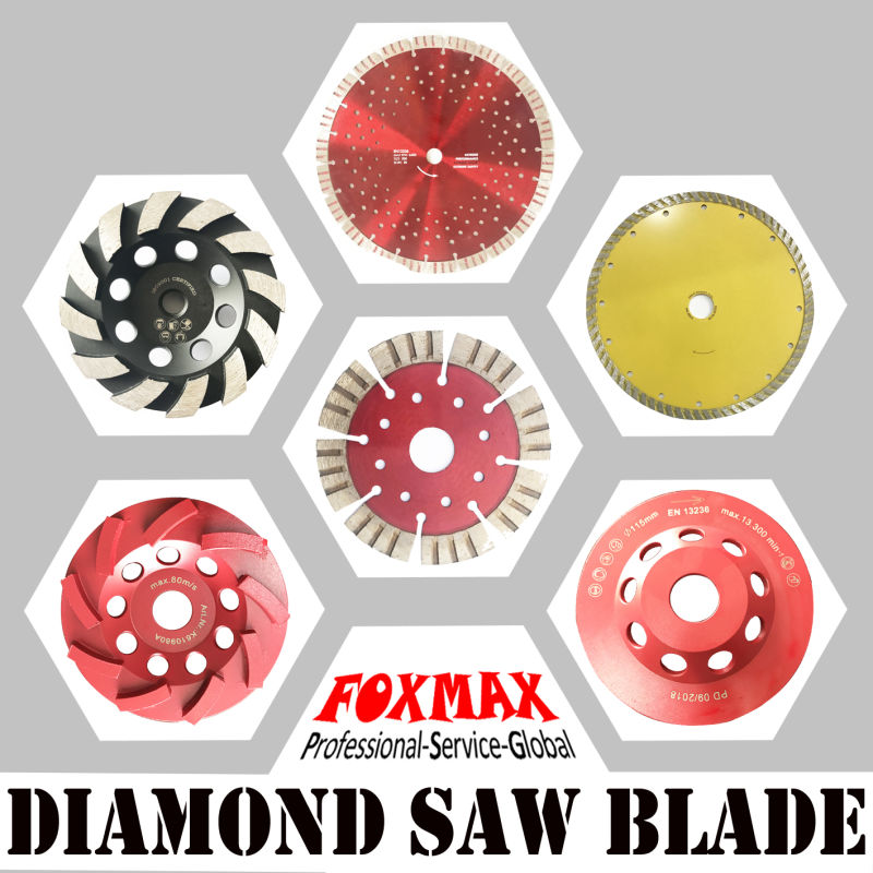 Sharp and Durable Diamond Concrete Cutting Saw Blades for Sale
